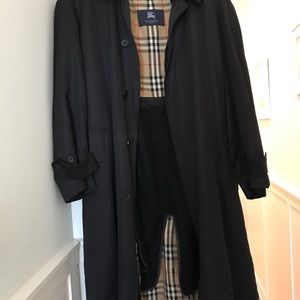 Men’ Burberry Lined Raincoat